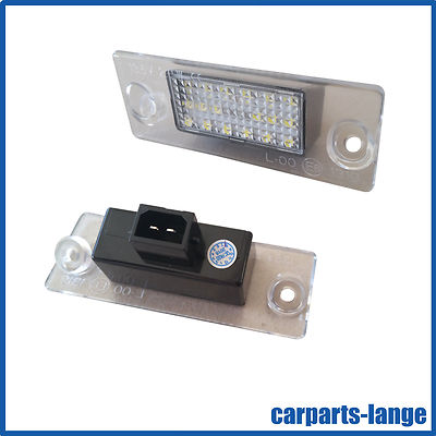 LED SMD for set Audi A3 + A4 license plate lighting license plate light 