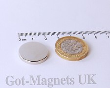 20x3 mm (N52) Neodymium Disc Magnet 20mm dia x 3mm (various pack sizes)
