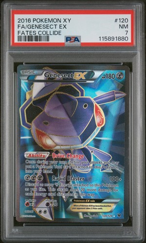 Genesect-EX graded PSA 7 for sale on eBay