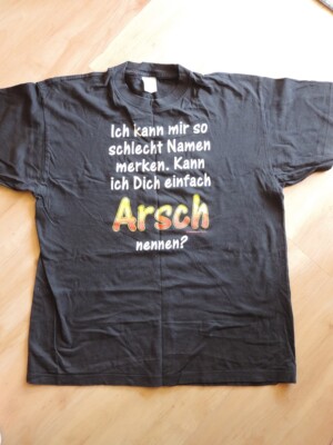 Shirt, Spruch, Sprüche, Ich kann mir Namen so schlecht merken Gr. L