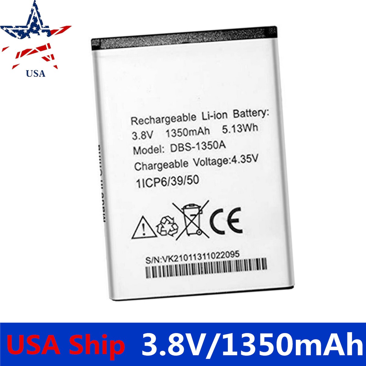 Replacement Battery DBS-1350A For Doro 7050 Consumer Phone