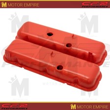 Fit 65-72 Chevy Big Block 396 427 454 Orange Steel Tall Style Valve Covers