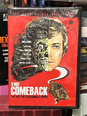 The Comeback (DVD) Jack Jones, Pete Walker, Shriek Show DVD! BRAND NEW!
