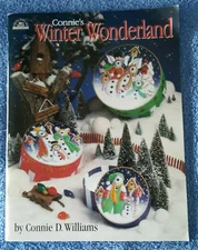 Connie's Winter Wonderland Tole Paint Book by Connie Williams