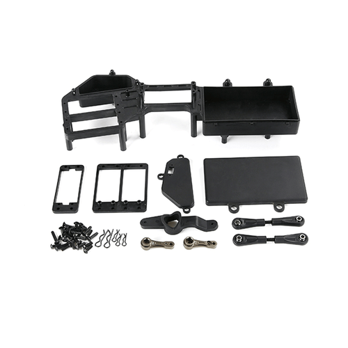Double Steering Gear Box + 15T/17T Servo Arm set for Losi 5ive-t RV LT V5 XLT - Picture 9 of 10