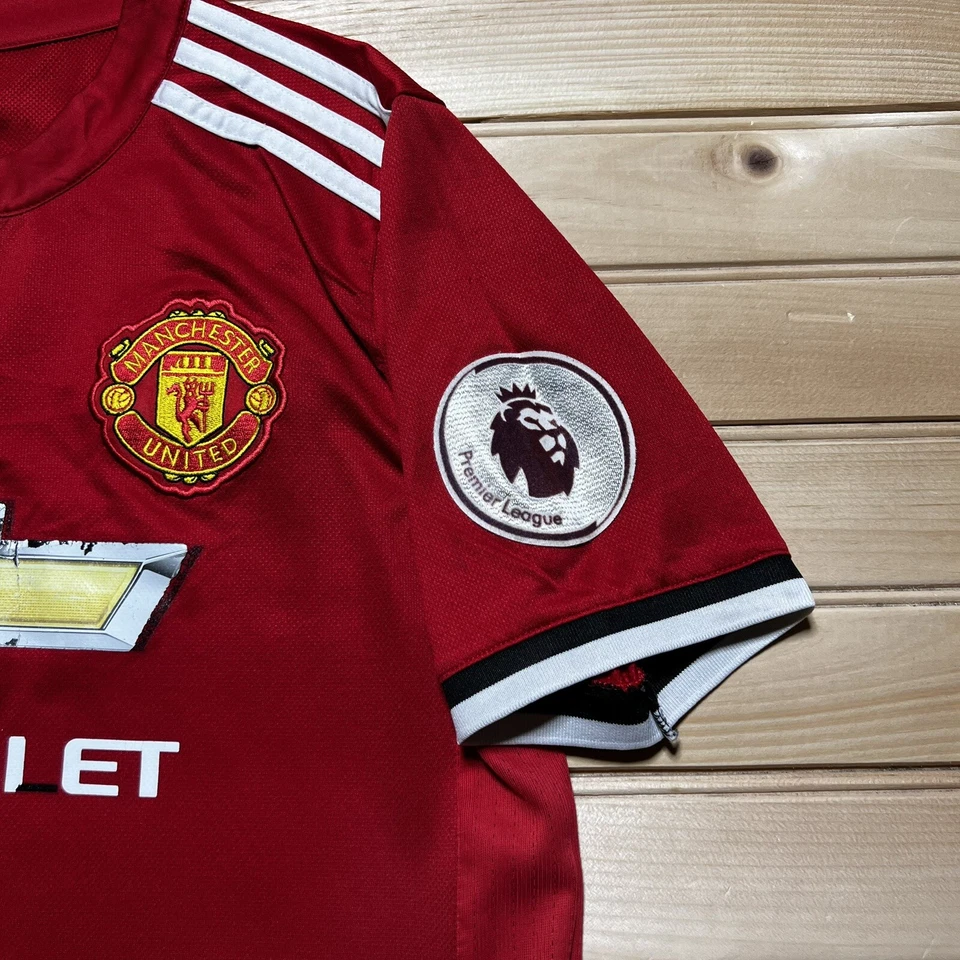 Camiseta de fútbol local Manchester United 2016/2017 Adidas talla mediana #12 Foto 4 de 4