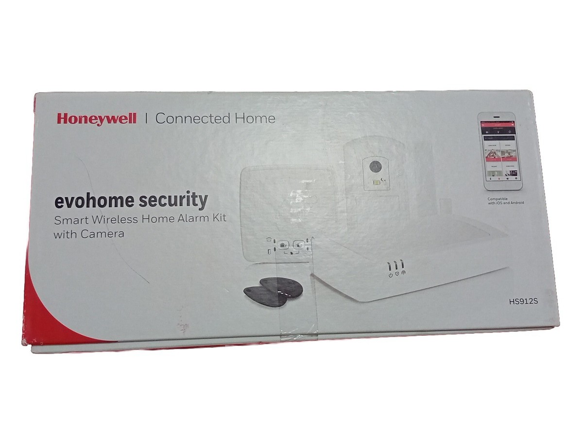 Honeywell HS912S Smart Wireless Home Alarm Kit with Camera New Evohome  Security