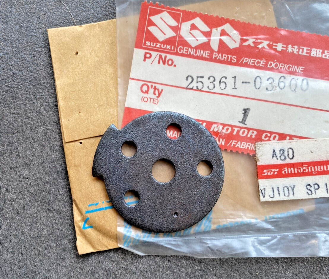 R専用ページ FOR SUZUKI K10 K11 A80 SHIFTING CAM STOPPER PLATE NOS 25361-03600