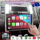 Car Stereo Radio For Nissan XTrail T31 2007-2015 FM 10" Android 14 Apple Carplay