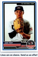 2023 Panini Stars & Stripes USA Baseball #37 Dane Perry