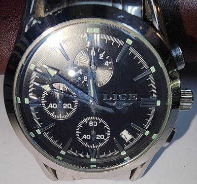 LIGE 1853 #6181WM1 MENS CHRONOGRAPH WRISTWATCH