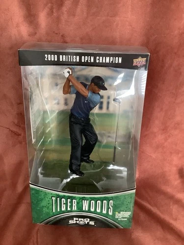 Upper Deck Pro Shots Tiger Woods 2000 British Open Champion Golf Figure