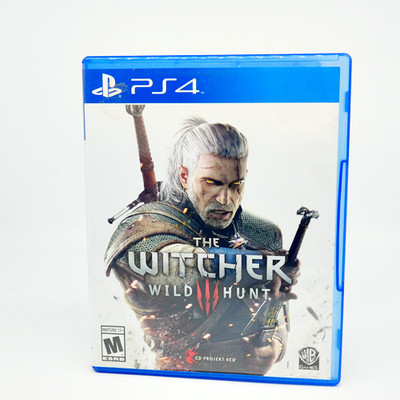 The Witcher 3 Wild Hunt (Sony Playstation 4 PS4) Manuals/Map - CIB Complete