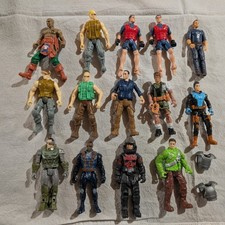 Military Adventure Action Figure Soldier Collector Toy Large Lot Of 20
