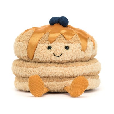 Amuseables ''Fran Pancakes'' - Niedliches Pfannkuchen-Plüschtier | Neu