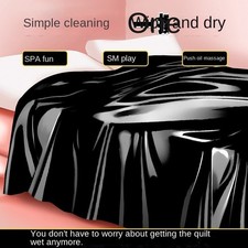 PVC waterproof bed sheet sex bed sheet SM letter hobby supplies sex items