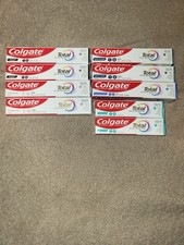 Colgate Total Toothpaste 9 Tubes Total New Unopened