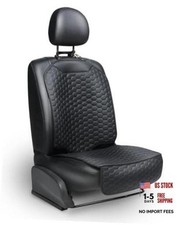 Set Seat Back Organizer Car Seat Protector Hexy Waterproof Non-Slip Black