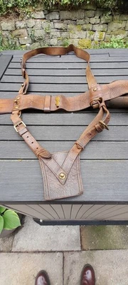 Sam Brown Officer,s Belt With Sword Sheath Early 20th Century - Image 1 of 4
