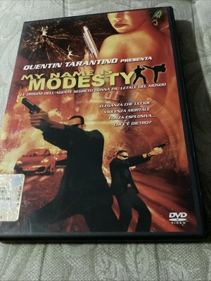 dvd MY NAME IS MODESTY Quenti TARANTINO