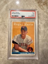Roger Maris Cards and Autographed Memorabilia Guide 11
