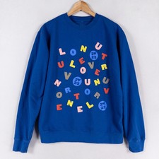 Harry Styles Love On Tour 2023 Sweatshirt Adult Medium Blue Graphic Concert