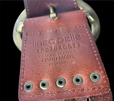 Linea Pelle Leather Silver Belts for Women for sale | eBay display picture 1