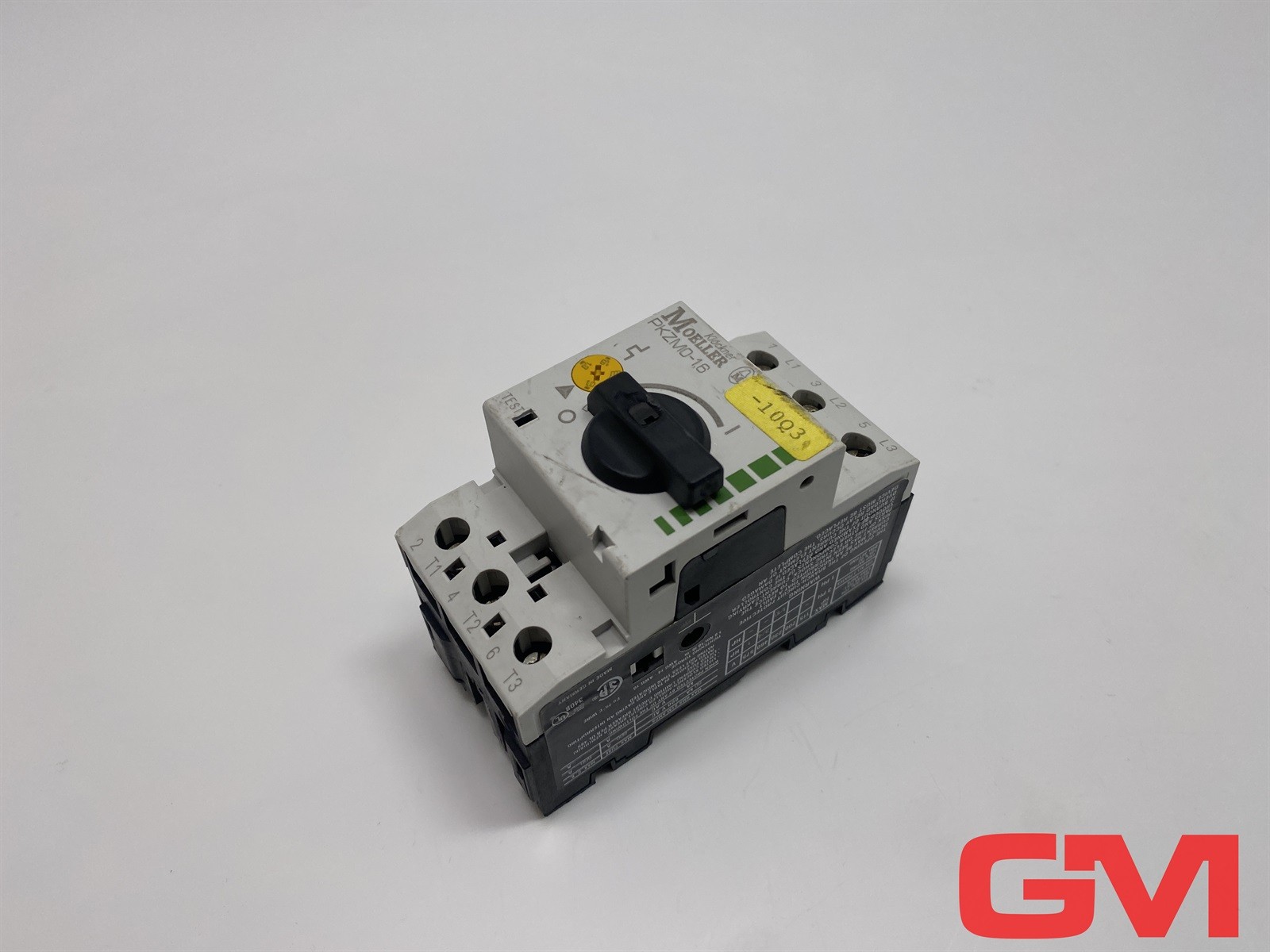 Klöckner Moeller Motor Protection Switch PKZM0-1.6 Circuit Breaker Clip Missing