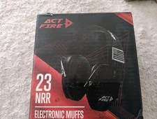 Act Fire 23nrr Electric Ear Muffs