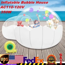 Inflatable Bubble House Clear Tent Balloons Camping Stargazing Tent Cold-proof