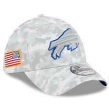 Gorra Buffalo Bills New Era Salute To Service 39THIRTY para hombre NFL lateral camuflada