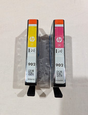 NEW Genuine HP 902 Yellow Magenta Ink Lot of 2 Sealed Exp 05/2026 Ships Free