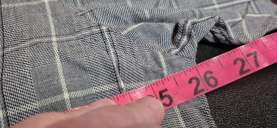 Camisa Hombre Talla Grande Gris Cuadros Daniel Cremieux Abotonada Foto 4 de 4