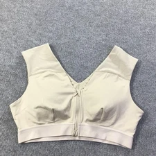 Tommie Copper Shoulder Support Bra Womens 2XL Beige Copper Znergy Gym Activewear