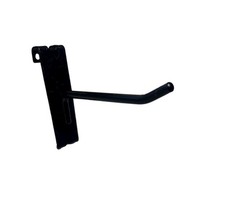 50 pcs 4  Metal Grid Wall Display Hooks Matte Black, FREE SHIPPING 