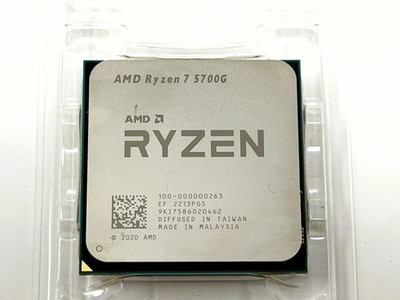AMD Ryzen 7 5700G 8-Core 16-Thread AM4 CPU Radeon Vega 8 Graphics Tested