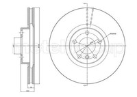 2X Metelli Bremsscheibe 23-1326C FüR BMW
