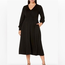 Karen Kane Women's Long Sleeve Artisan Dress Size Medium NWT