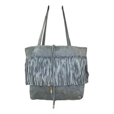 Borsa a mano Miu Miu in pelle blu