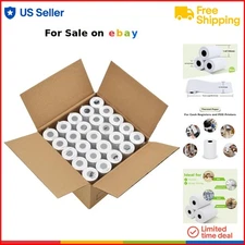 Thermal Paper Rolls 2 1/4 Inch 50 Rolls Compatible with POS Machines