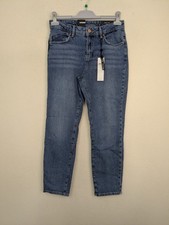 Image of Noisy May Olivia Jeans Trousers Slim Straight W28 L32 Denim RRP 45 New