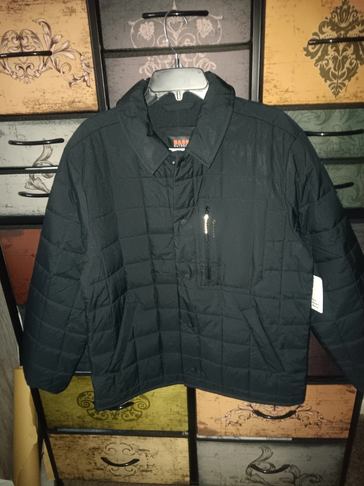 Bass Outdoors 👀 Quilted Puffer Jacket Sz Med New w/tags