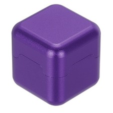 Billiard Magnetic Chalk Holder Aluminum Pool Chalk Holder Billiards Case Purple