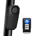 Wireless Anti-Theft Vibration Motorcycle Bike Alarm with Remote Bicycle 113dB US