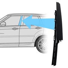 Front door B Pillar Finisher LH Gloss Black for Range Rover Sport L494 genuine