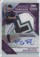 2016 Panini Elite Extra Edition Purple 3/25 Bryson Brigman #FTSA-BB Auto ez6