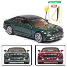 1:38 Bentley Flying Spur Modelo Híbrido Coche Aleación Diecast Vehículo Colección de Regalo