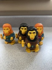 Vintage 1967 AHI Toys Planet of the Apes Wind Up Toys Lot Of 4 RARE 
