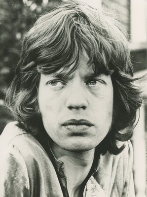 A07 A0707   Mick Jagger Vintage Black & White Portrait, Rolling Stones Frontman