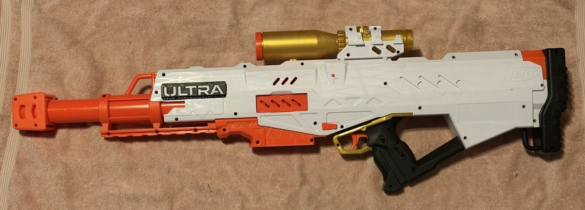 NERF Ultra Pharaoh Toy Dart Blaster Gun Bolt Snipper Rifle NO